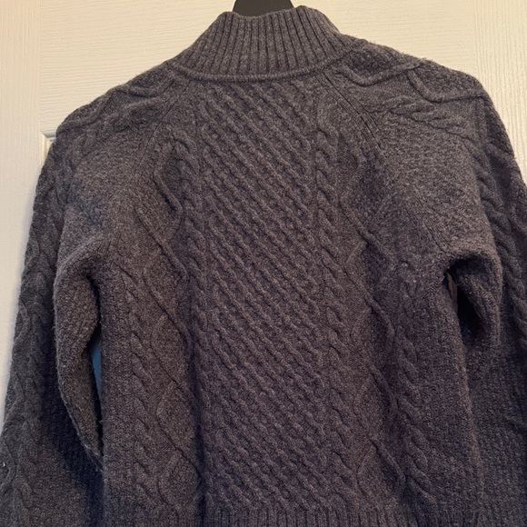 Sunday Best Charcoal Cable Knit Pullover - Picture 3 of 4